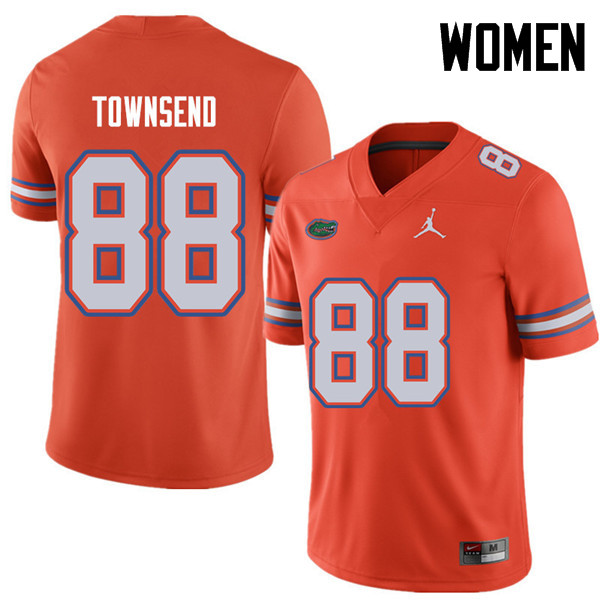 Jordan Brand Women #88 Tommy Townsend Florida Gators College Football Jerseys Sale-Orange